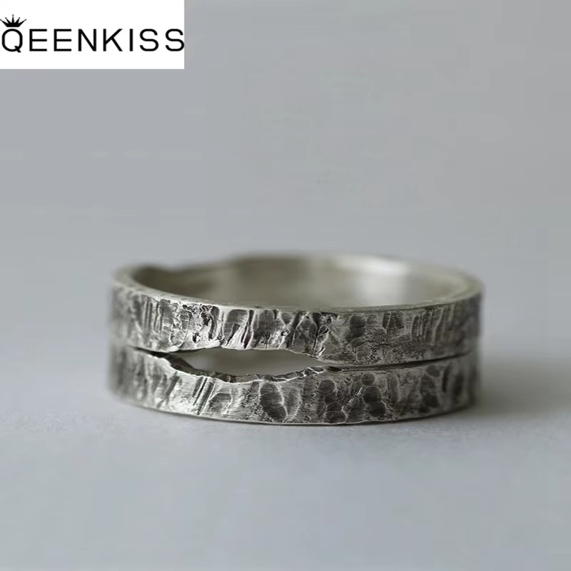 Couple Ring Set - QEENKISS cincin perak murni 925 Untuk