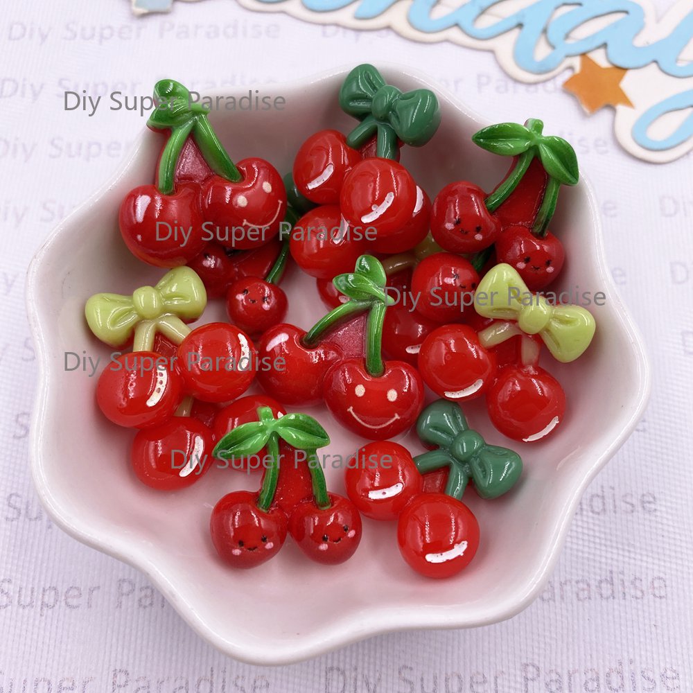 Paradise Jewelry & Watches Llc - 16pcs Batu Hias Bentuk Pita Kartun