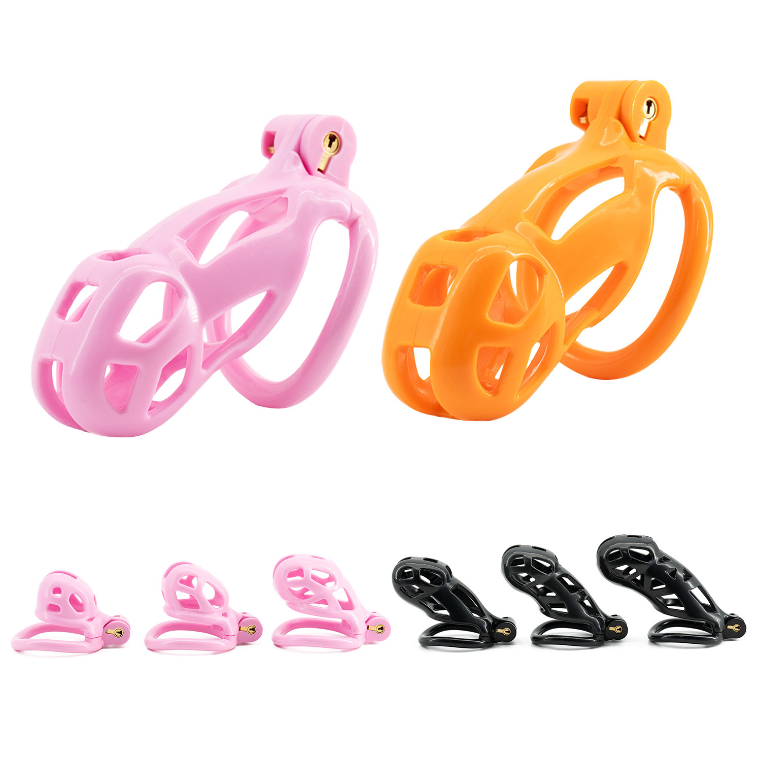 Couple Ring Set - 6 Ukuran CB Nilon Kesucian Kandang