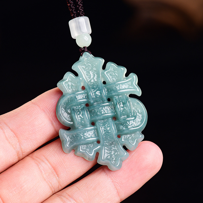 Luxury Gifts Jewelry & Watches Namfleg Mostar - Kalung Liontin Batu Giok Burma Alami