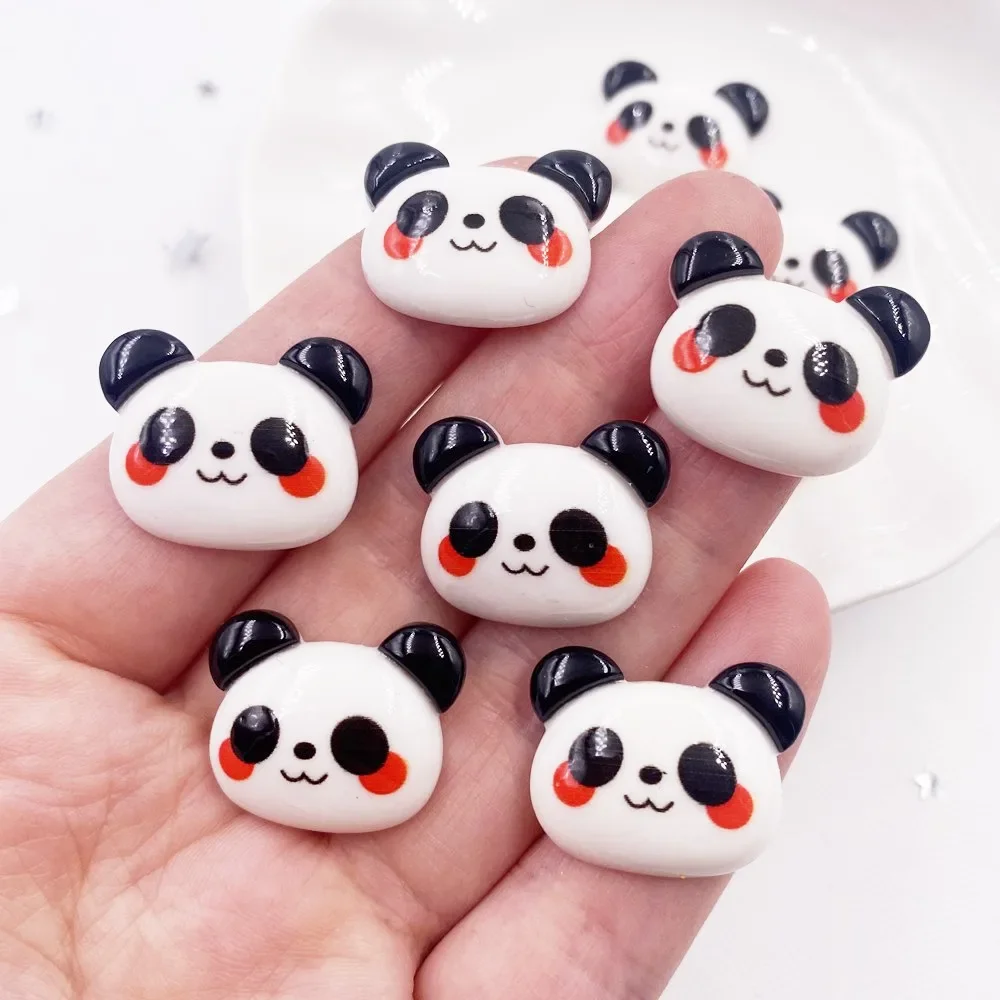 Paradise Jewelry & Watches Llc - 12 buah Kawaii Resin warna-warni hitam