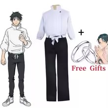 Couple Ring Set - Set Cosplay Anime Atasan Kerah Berdiri
