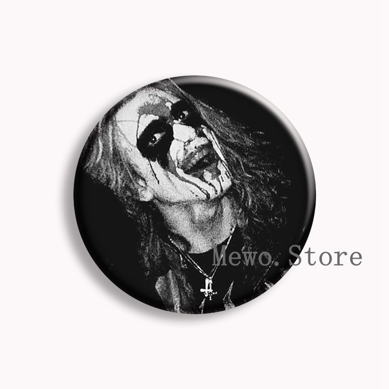 Rock Mayhem Band kancing lembu - Vintage Brooch Pin ulasan dan harga