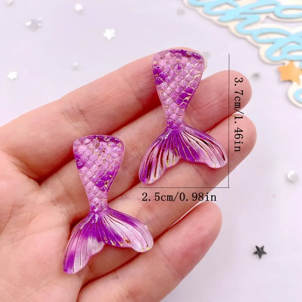 10pcs Hiasan Resin Ekor Putri  - Paradise Jewelry & Watches Llc ulasan dan harga