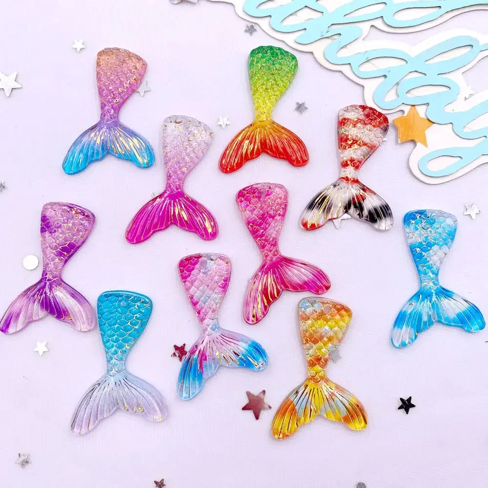 10pcs Hiasan Resin Ekor Putri  - Paradise Jewelry & Watches Llc ulasan dan harga