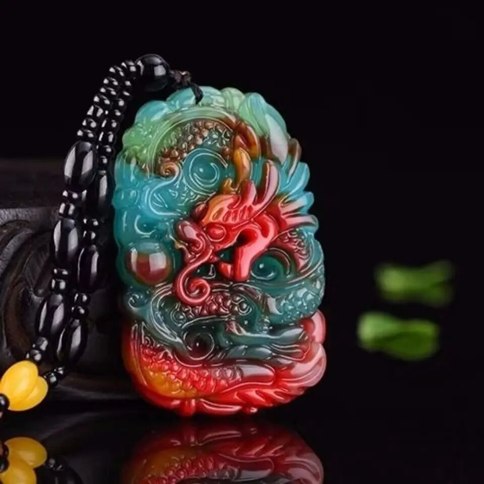 Kalung liontin naga giok asli, - Luxury Gifts Jewelry & Watches Namfleg Mostar ulasan dan harga