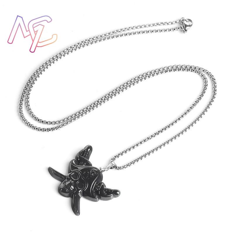 Kalung Liontin Tengkorak Giok  - Luxury Gifts Jewelry & Watches Namfleg Mostar ulasan dan harga