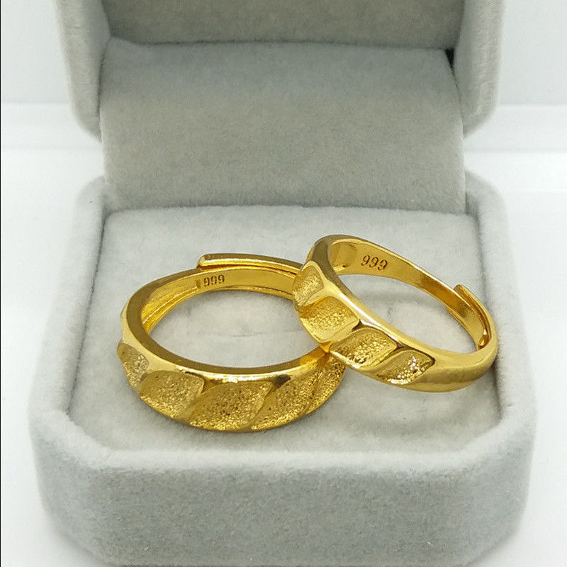 Cincin lapis murni klasik asli - Couple Ring Set ulasan dan harga