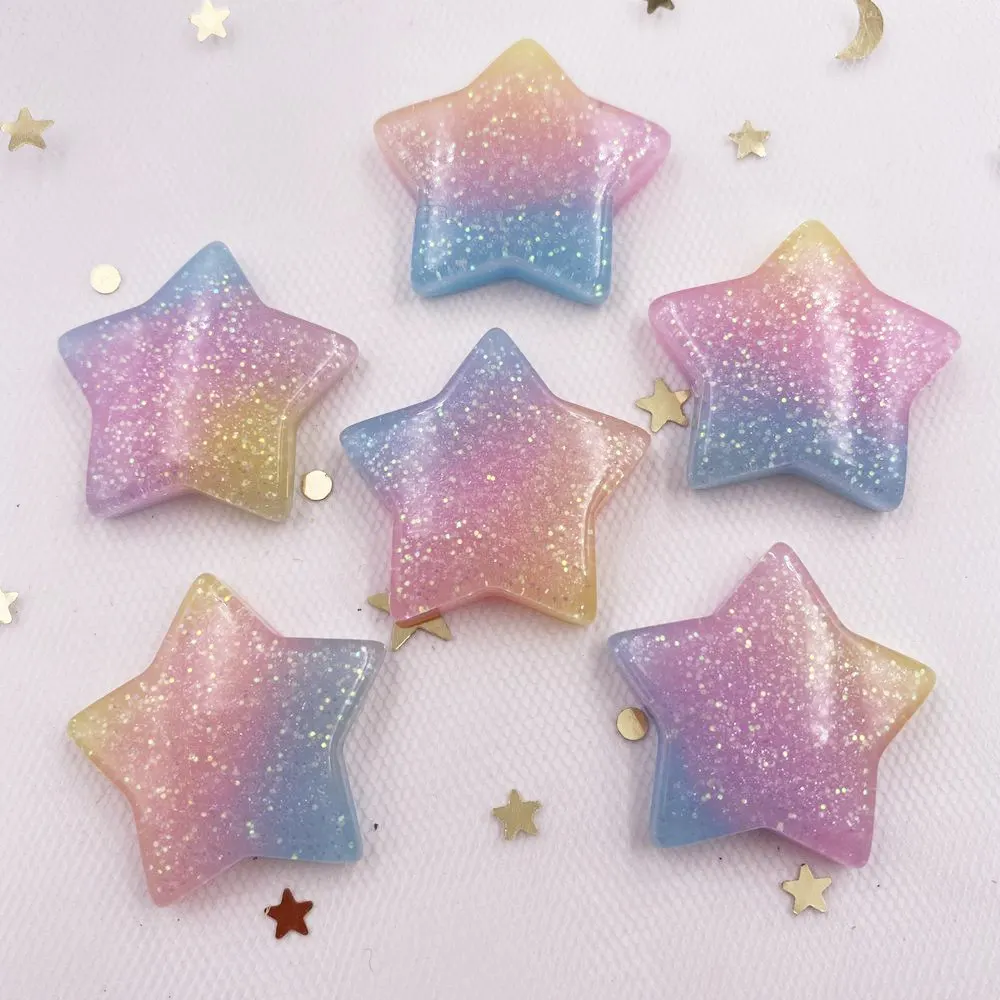 10 buah Glitter Kawaii Resin w - Paradise Jewelry & Watches Llc ulasan dan harga
