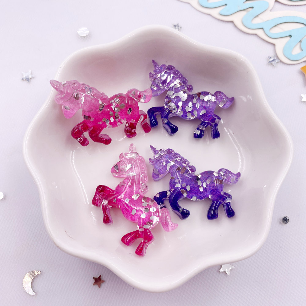 6 buah Glitter Resin warna-war - Paradise Jewelry & Watches Llc ulasan dan harga