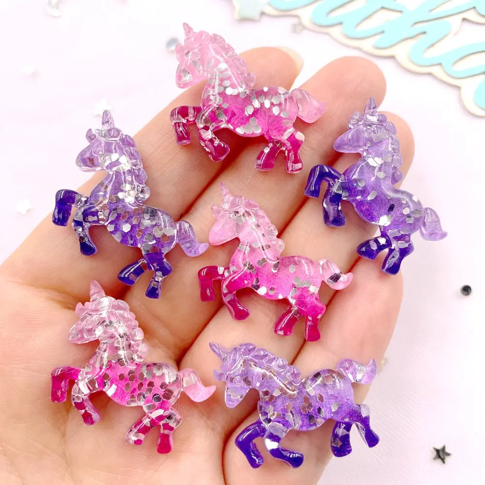 6 buah Glitter Resin warna-war - Paradise Jewelry & Watches Llc ulasan dan harga