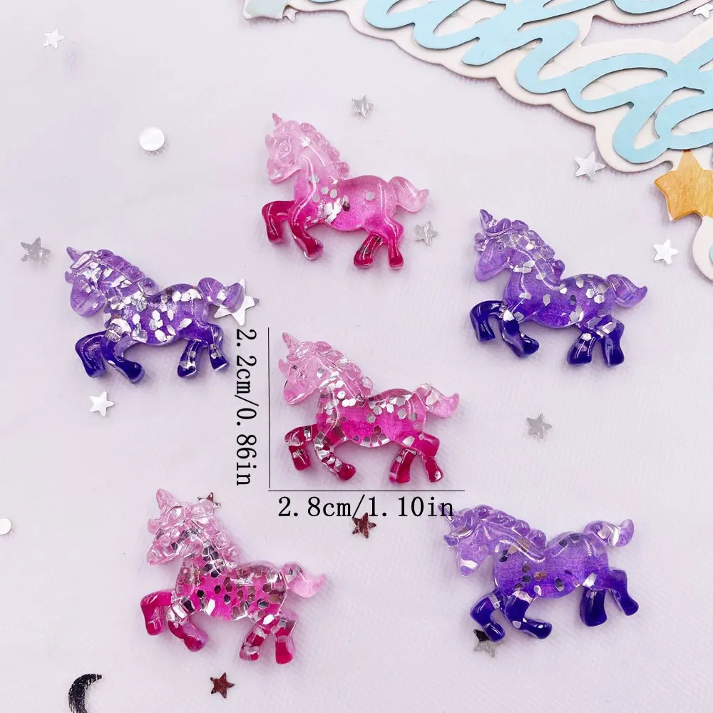 6 buah Glitter Resin warna-war - Paradise Jewelry & Watches Llc ulasan dan harga