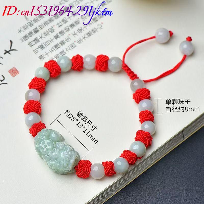 Gelang Pixiu Giok Burma Alami  - Luxury Gifts Jewelry & Watches Namfleg Mostar ulasan dan harga