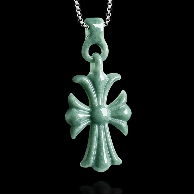 Kalung Liontin Salib Batu Giok - Luxury Gifts Jewelry & Watches Namfleg Mostar ulasan dan harga