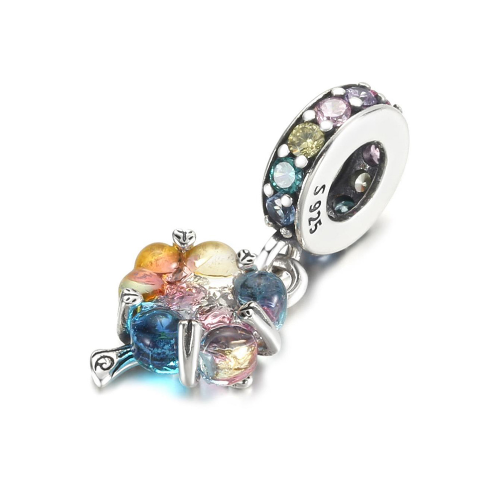 Gantungan Manik Perak 925 Ster - Paradise Jewelry & Watches Llc ulasan dan harga
