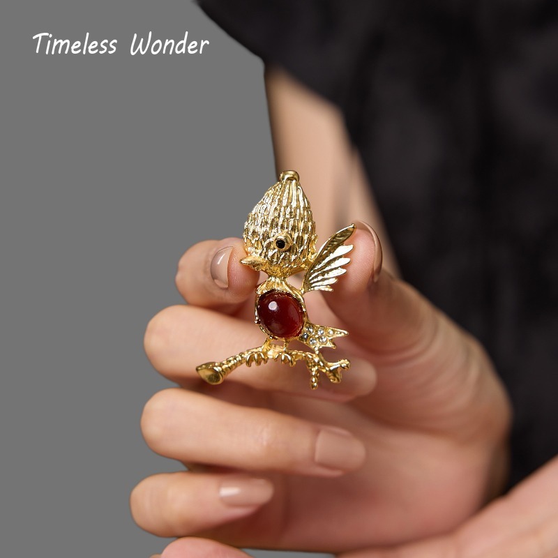 Bros dan Peniti Bentuk Burung  - Vintage Brooch Pin ulasan dan harga