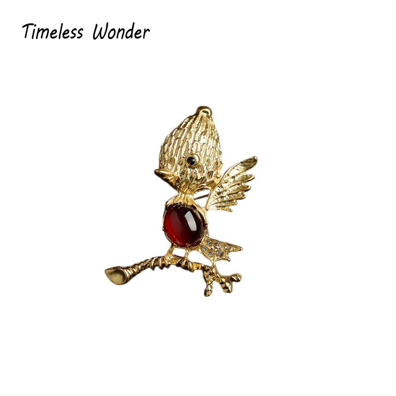 Bros dan Peniti Bentuk Burung  - Vintage Brooch Pin ulasan dan harga