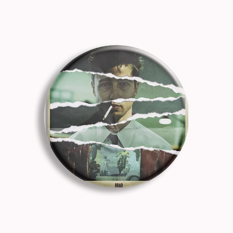 Retro Film klasik klub pertaru - Vintage Brooch Pin ulasan dan harga
