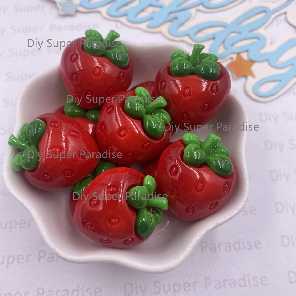 8PCS Resin Kawaii Warna-warni  - Paradise Jewelry & Watches Llc ulasan dan harga