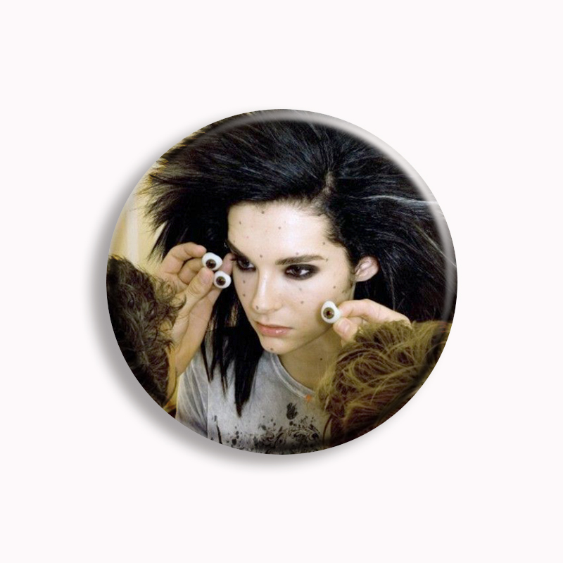Band Rock Tokio Hotel Kaulitz  - Vintage Brooch Pin ulasan dan harga