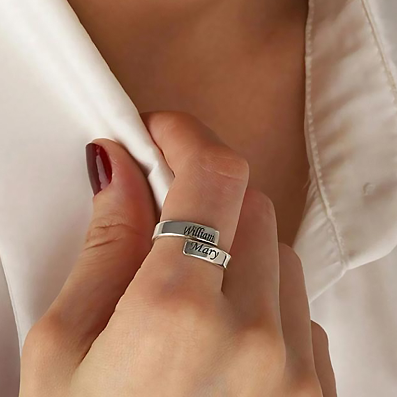 Cincin kencan baja tahan karat - Couple Ring Set ulasan dan harga