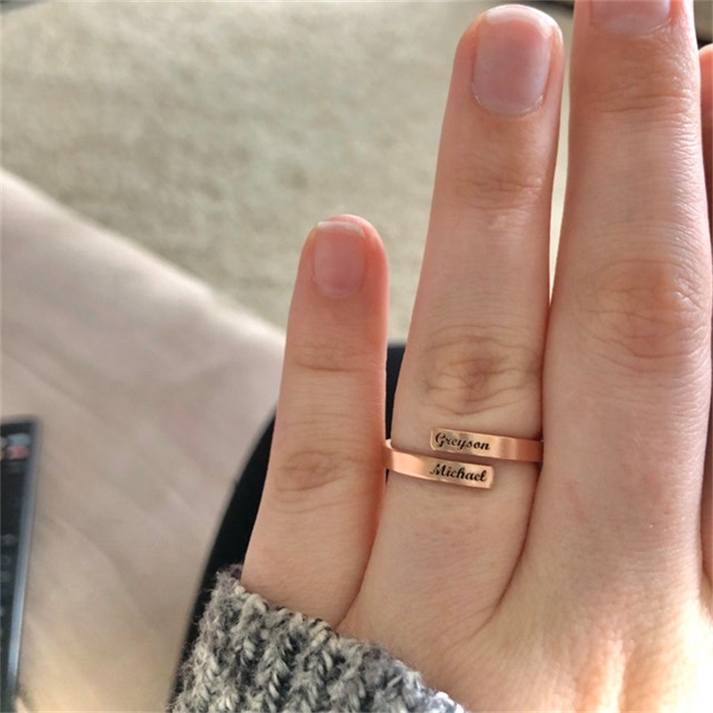 Cincin kencan baja tahan karat - Couple Ring Set ulasan dan harga