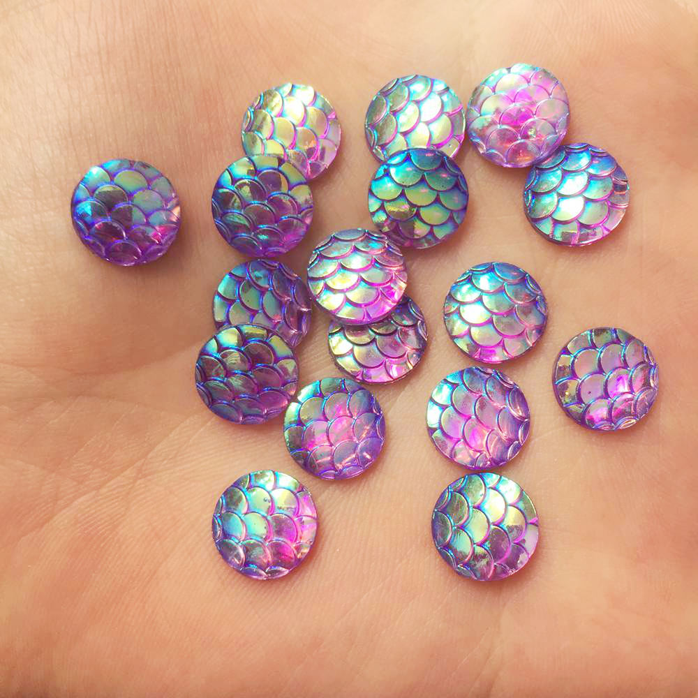Shiny 100Pcs AB Resin 10mm Bul - Paradise Jewelry & Watches Llc ulasan dan harga